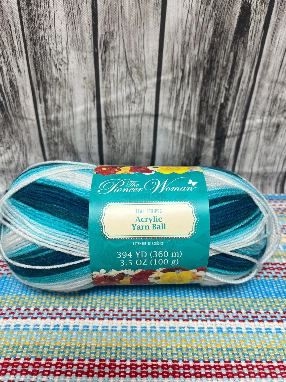 The Pioneer Woman Sweet Rose Crochet hooks and yarn set